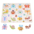 thumbnail image 3 of Juguete educativo, juguetes para bebés Montessori, juego educativo de madera, estética elegante, 3 of 13