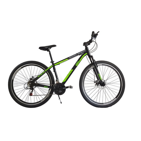 Bicicleta Montaña Alurock Kraken 21 Vel Rod 29 Freno Disco Verde ALUROCK KRAKEN$MONTAÑA