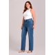 thumbnail image 2 of Jeans con patron geometrico /Tallas Extras, 586 (Azul medio) azul 40, 2 of 5