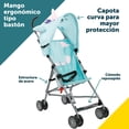 thumbnail image 3 of Carriola de bastón Safety 1st Unicornio multicolor, 3 of 8