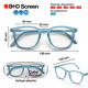 thumbnail image 4 of Lentes de Lectura con Filtro de Luz Azul B+D Cube Screen Color Azul Unisex, 4 of 12