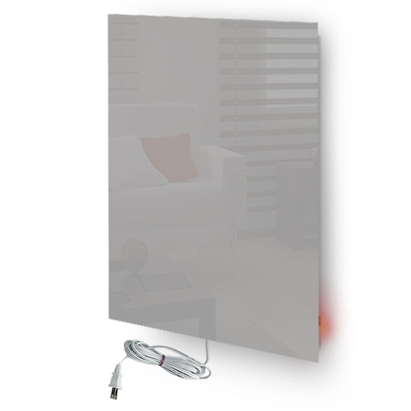 Calefactor Cristal Vertical Blanco a 550w CalorSolar 343CaSol-B3v Blanco
