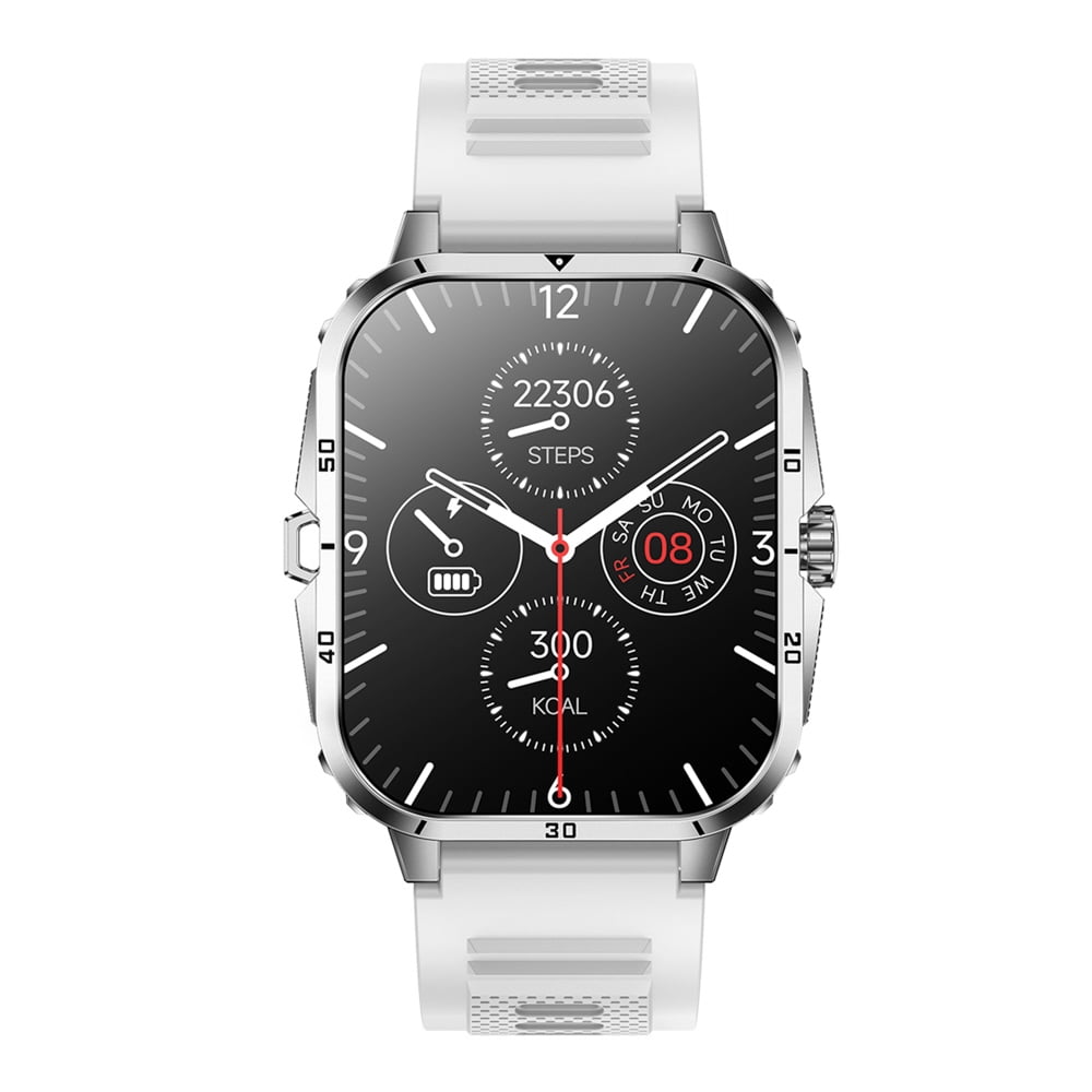 Smartwatch STF Kronos Insignia TFT 2.01", Llamadas IP65 Color Blanco