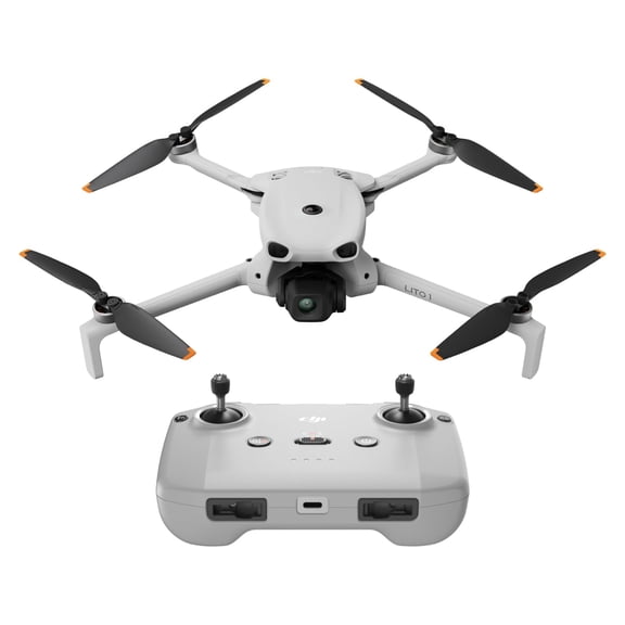 Dji Lito 1, Dron con Cámara 4K para Principiantes | Detección de obstáculos, ActiveTrack, vídeo 4K/foto 8K, para adultos, ligero y plegable, transmisión video 15km