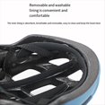 thumbnail image 3 of Casco Bicicleta para Adultos Ligero: Casco Bicicleta para Hombres y Mujeres, Casco Bicicleta para Adultos, JóVenes, Ciclistas MontañA y de Carretera, Apto para 58-61 Cm, Negro, 3 of 5