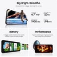 thumbnail image 3 of Samsung Galaxy S24 FE 5G Reacondicionado con Galaxy AI (2024), 128 GB + 8 GB de RAM, Pantalla AMOLED Dinámica de 6,7" y 120 Hz, GSM, Desbloqueado, Color Azul ., 3 of 9
