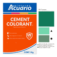 thumbnail image 1 of Pigmento Para Cemento Pinturas Acuario Cement Colorant 1 Kilo Cemento Turquesa, 1 of 2