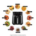 thumbnail image 2 of Freidora de Aire Gourmia de 3.7 L / 4 Qt con 12 Preajustes de un Solo Toque Negra, 2 of 4