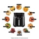 thumbnail image 2 of Freidora de Aire Gourmia de 3.7 L / 4 Qt con 12 Preajustes de un Solo Toque Negra, 2 of 4
