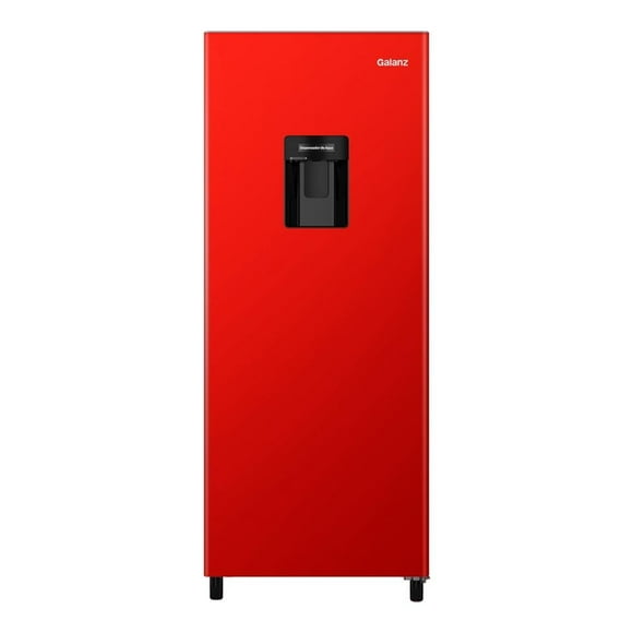Refrigerador Galanz 7.0 Pies con Dispensador de Agua Rojo