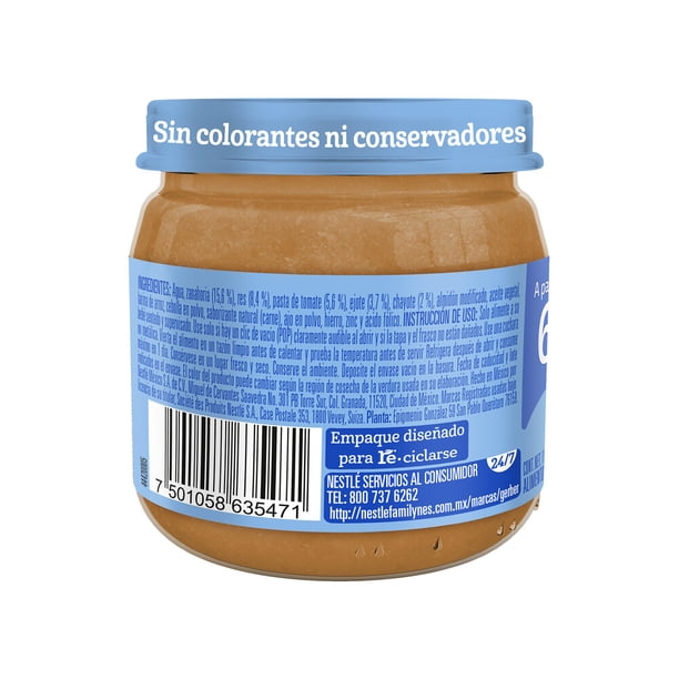 Imagen 2 de Alimento para lactantes Gerber sopa con res y verduras 113 g