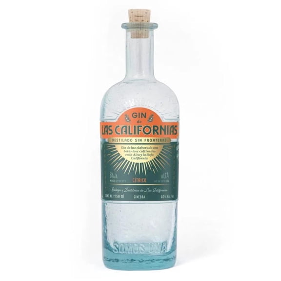 Pack de 2 Ginebra de las Californias Cítrico 750 ml