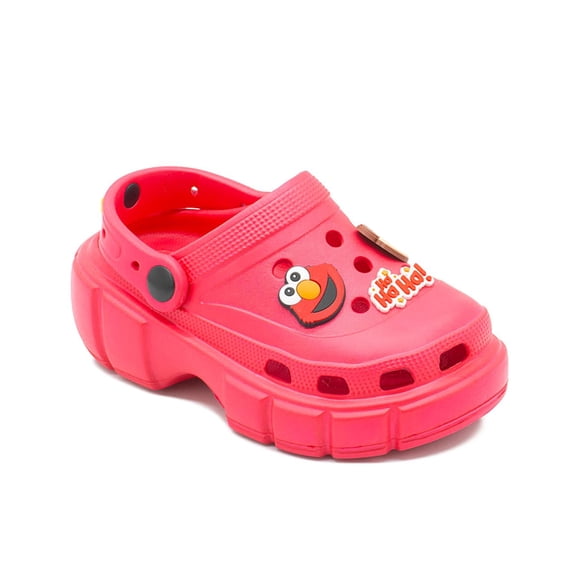 Sandalia Baño Elmo Plaza Sesamo Color Rojo Super Comodas rojo 18