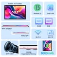 thumbnail image 3 of VEAT00L Tablet, 10.1 Pulgadas Android 13 Tablets, 6GB RAM 64GB ROM 128GB Expand, Procesador Octa-Core con WiFi 5G, Pantalla Táctil IPS HD 1280x800, Batería 6000mAh, Bluetooth, Cámara doble, GMS, 3 of 7