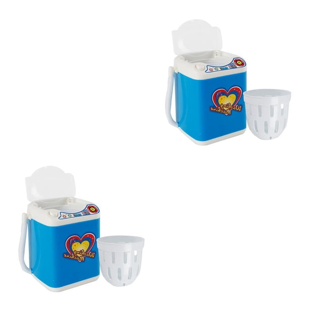 Vogacara Mini multifunción Bambini di Lavaggio Macchina Giocattolo di Bellezza Spugna Spazzole Rondella Giochi di imitazione Giocattoli Type1 NO1