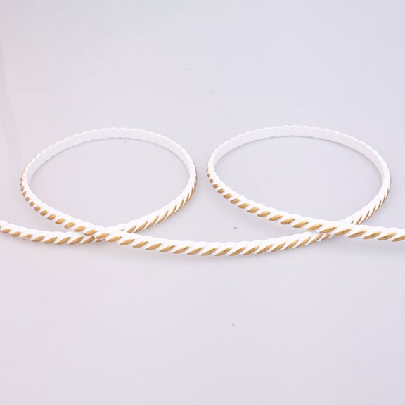 BESTYASH Molding Trim Autoadhesiva Flexible Para Bordes De Gabinetes Y Esquinas De Paredes Variadas