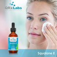 thumbnail image 3 of Aceite de escualano QRxLabs puro a base de plantas con vitamina E 60 ml, 3 of 9