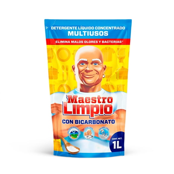 Detergente Líquido Multiusos Pouch Maestro Limpio 1 lt