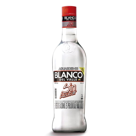 Pack de 4 Aguardiente Blanco del Valle 750 ml