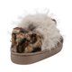 thumbnail image 3 of Pantuflas FERNANDA Niña Peluche Invierno Frio cafe 14, 3 of 7