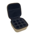 thumbnail image 1 of Estuche de viaje para insulina, bolsa refrigerante con cremallera, protector portátil, organizador de viales de insulina, estuche de almacenamiento para viajes. Caqui 9 ranuras, 1 of 8