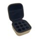 thumbnail image 1 of Estuche de viaje para insulina, bolsa refrigerante, estuche portátil de almacenamiento, organizador de viales de insulina para viajes, hogar, vida diaria, oficina. Caqui 9 ranuras, 1 of 8