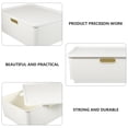 thumbnail image 3 of BESTYASH 1Ud Caja Organizadora De Plástico Resistente Con Cubierta Para Uso Doméstico, 3 of 8