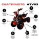 thumbnail image 2 of Mini Cuatrimoto  Shahoma  ATV03 Naranja Motor 49cc Encendido Electrico, 2 of 5
