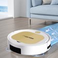 thumbnail image 4 of Robot aspiradora 2200Pa de aspiración, 90 minutos de autonomía, autocargable, para suelos duros y alfombras, cubo de 600 ml, 55dB silencioso, incluye cepillos laterales, 4 of 9
