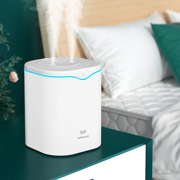 Humidificador Usb con Vapor Frío Silencioso, Ideal para Dormitorios y Oficinas. Fácil de Limpiar.