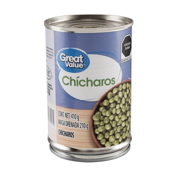 Chícharos Great Value 410 g