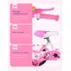 thumbnail image 3 of Bicicleta Para Niña De Delfin Rosa R12 Con Cansta Cantinflora Y Ruedas Entrenadoras 2-4 Años Infantil, 3 of 8