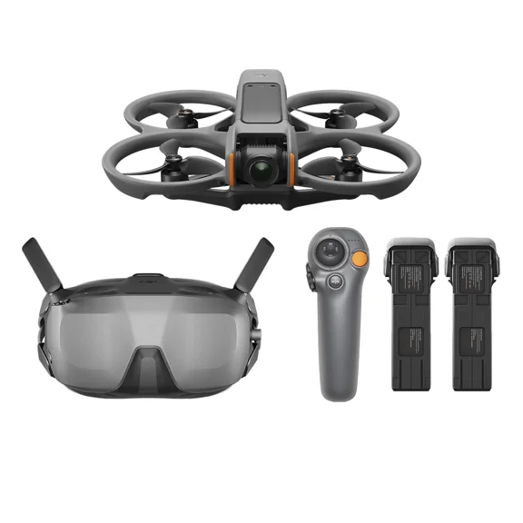 DJI Avata 2 Fly Smart Combo 3 Baterías Dron FPV Cámara 4K Goggles N3