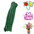 thumbnail image 3 of Juego de 100 limpiapipas de colores caramelo para manualidades y decoraciones., 3 of 5