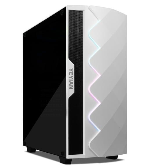 Pc gamer Yeyian YPA-AB1400B-560P241M AMD Ryzen 5 5500, RTX 5060 8GB, 16GB DDR4 3200MHz, 240GB SATA 2.5” SSD, 1TB HDD 3.5”, H610, 650w 80+ Gold