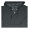 thumbnail image 3 of Sudadera Fruit of the Loom Para mujer con capucha y cierre, gris jaspe obscuro, talla EG, 3 of 4