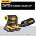 thumbnail image 2 of Sander DEWALT DCW200B, 20 V MAX XR, inalámbrica, sin escobillas, hoja 1/4, 2 of 8