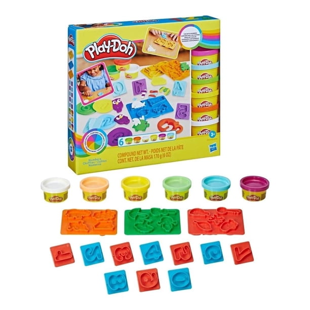 Masa de Juego Hasbro Play-Doh Masas y Formas de Números