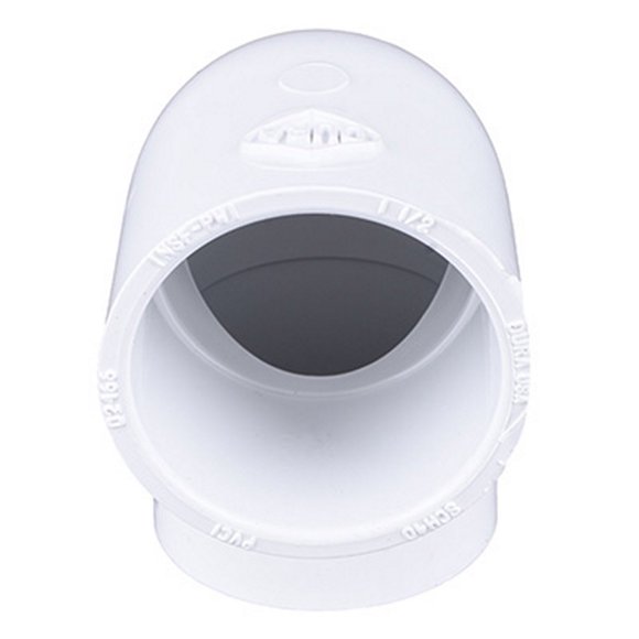 codo 90 grados de 1 1/2 pulgada blanco dura