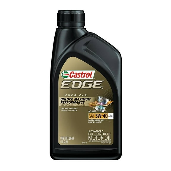Aceite Castrol EDGE 5W-40 LT de 946 ml