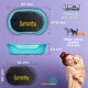 thumbnail image 2 of KE WOOW Cama Chica modelo premium para Perro, Gato, Conejo y otras Mascotas, Cesta de Plástico, Incluye Colchón Doble Cara con funda, lavable y Placa de Identificacion Personalizados, Color Verde, 2 of 10