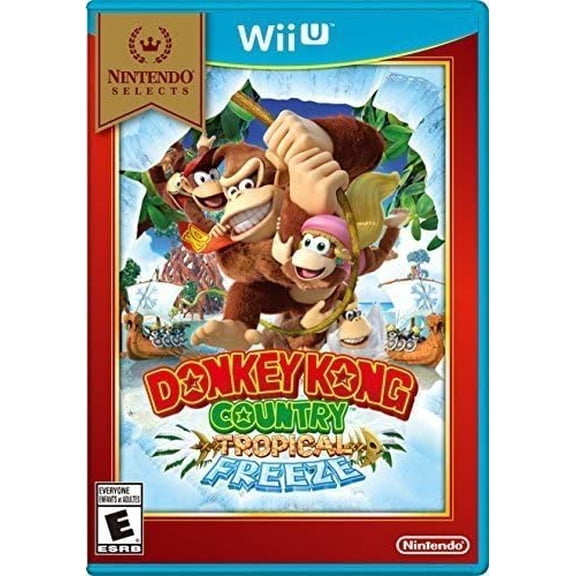 DONKEY KONG COUNTRY TROPICAL FREEZE (NINTENDO SELECTS) WII-U Nintendo wii u