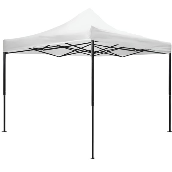 Toldo Carpa Plegable Reforzada sin Paredes 2x2 m Color Blanco