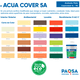 thumbnail image 2 of PINTURA VINILICA ACUA COVER GAMA DE COLORES MATE ACUARIO CUBETA, 2 of 4