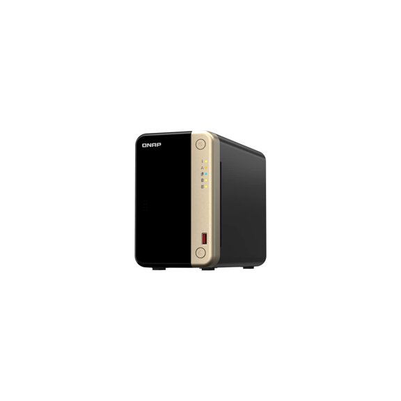NAS de sobremesa QNAP TS-264-8G-US 2 bahías Intel Celeron con 8 GB de RAM