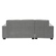 thumbnail image 4 of Sofá Love Chaise Izquierdo en L Eros 3 Plazas Gris para Sala, 4 of 8