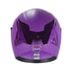 thumbnail image 2 of Casco Integral DOT Racer Morado Mate M, 2 of 5