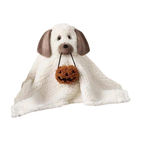 Almohada de espíritu de perro, decoración de Halloween, adorno decorativo, almohada de espíritu de Halloween, juguete de peluche de Halloween para