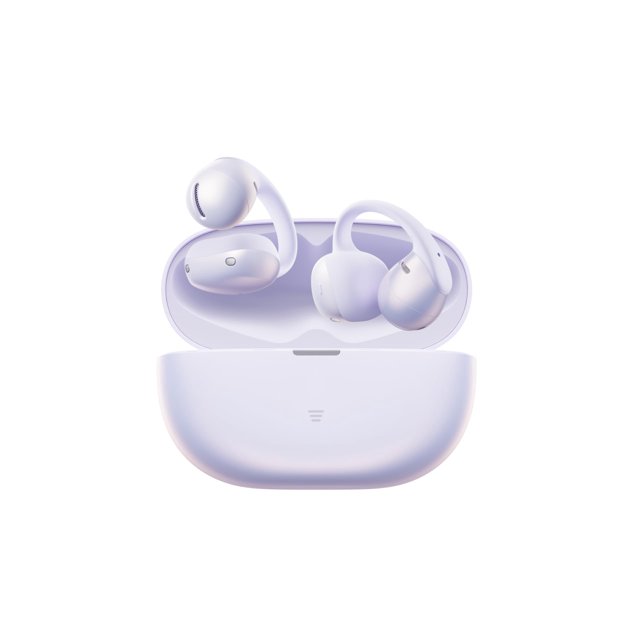 Auriculares SHOKZ OpenDots Air Bluetooth color púrpura con control táctil