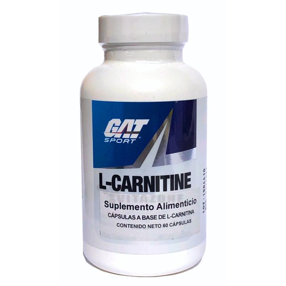 Carnitina 60 cápsulas 500 mg GAT Gat GATCARNITINA